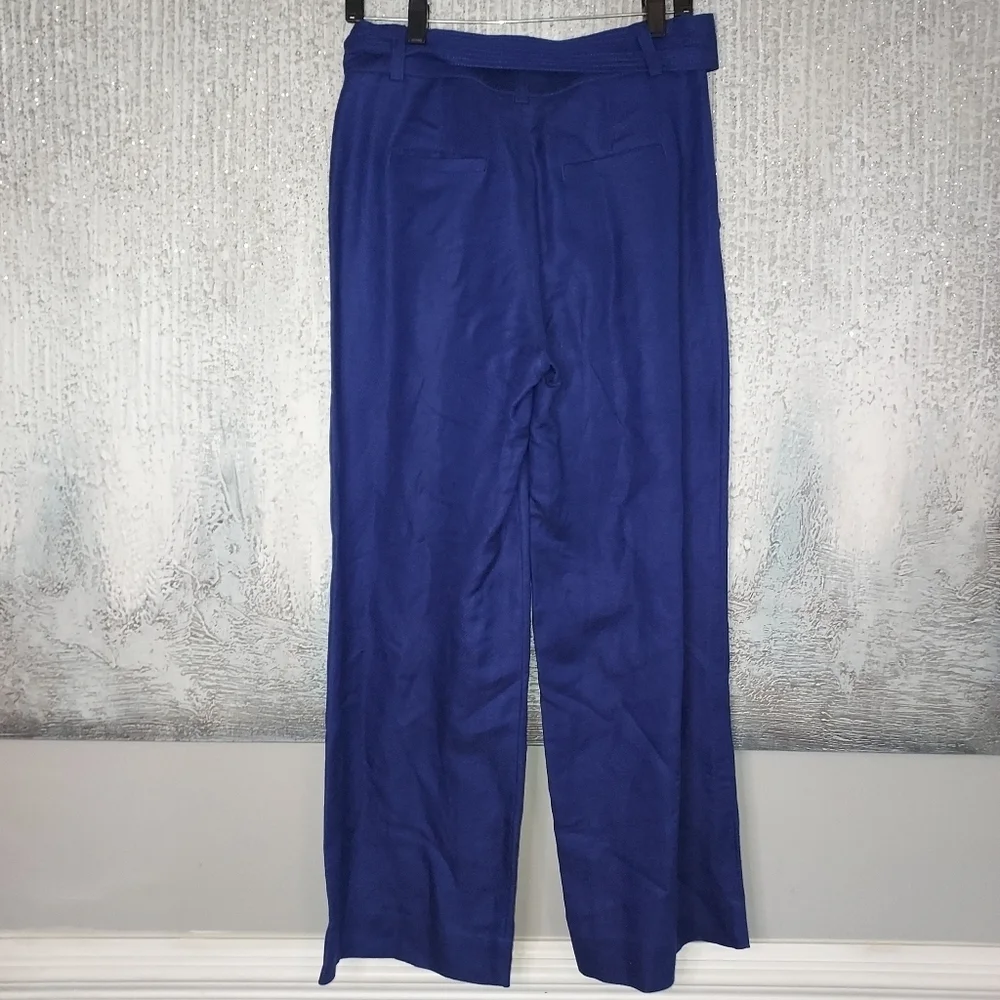 BANANA Republic Linen blend belted wide leg flowy pants